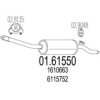 MTS 01.61550 End Silencer